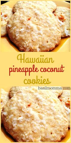 Hawaiian Pineapple Coconut Cookies