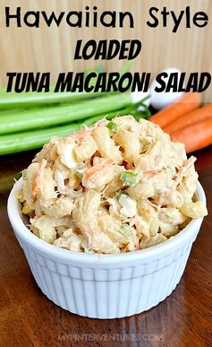 Hawaiian Style Tuna Macaroni Salad