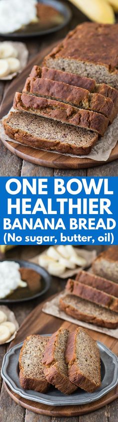 Healthier Banana Bread