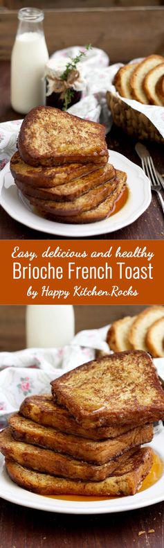 Healthier Brioche French Toast
