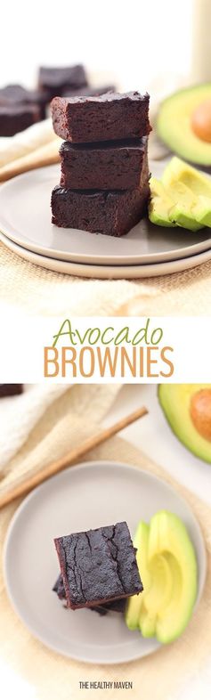 Healthy Avocado Brownies