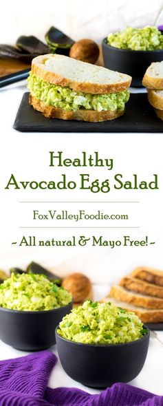 Healthy Avocado Egg Salad