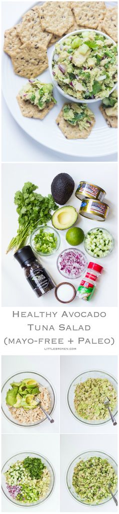 Healthy Avocado Tuna Salad