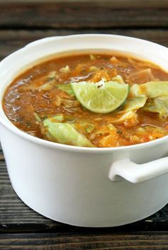 Healthy Cabbage Fat Burning Soup Lunch