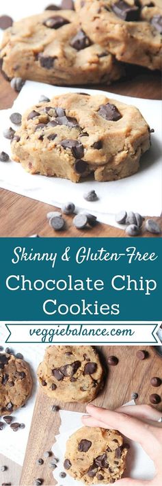 Healthy Gluten Free Chocolate Chip Cookies