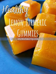 Healthy Lemon Turmeric Gummies