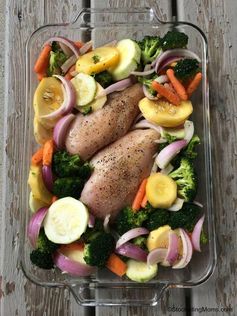 Healthy One Dish Chicken Bake