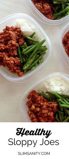 Healthy Sloppy Joes