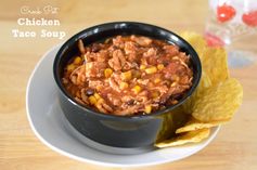 Heart-Healthy Crock Pot Chicken Taco Soup