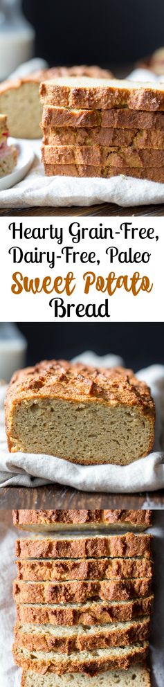 Hearty Paleo Sweet Potato Bread