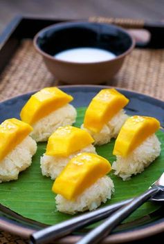 Heavenly Thai Mango Sticky Rice Dessert