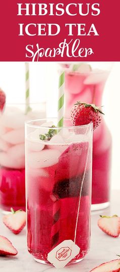 Hibiscus Iced Tea Sparkler