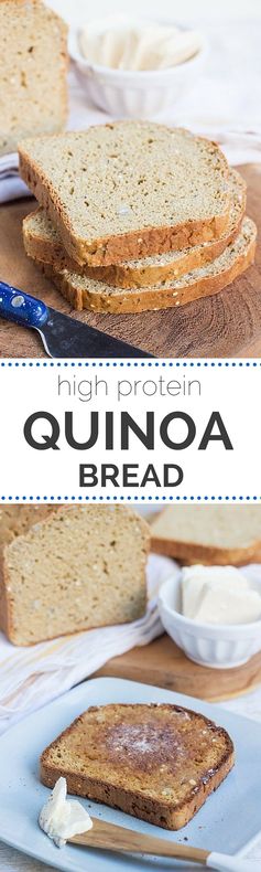 High Protein Quinoa Bread