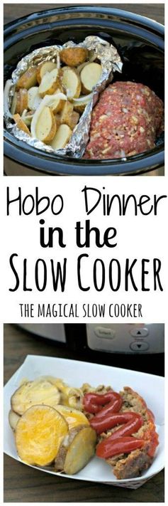 Hobo Dinner in the Slow Cooker