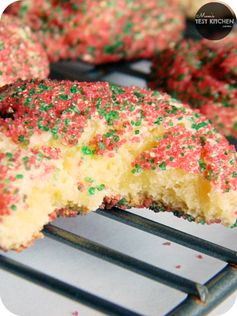 Holiday Vanilla Pudding Cake Cookies