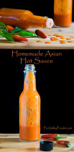 Homemade Asian Hot Sauce with Thai Peppers