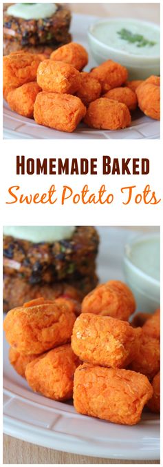 Homemade Baked Sweet Potato Tots