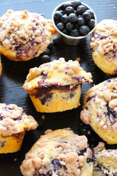 Homemade Best-Ever Blueberry Streusel Muffins