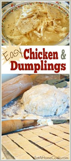 Homemade Chicken and Dumplings – It’s Easy. Really