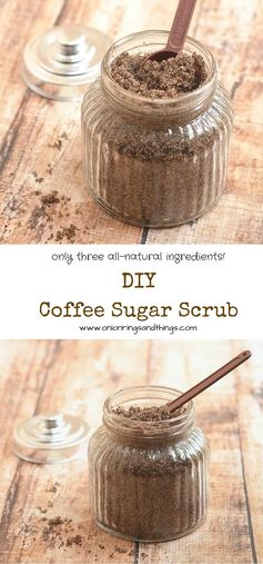 Homemade Coffee Sugar Scrub