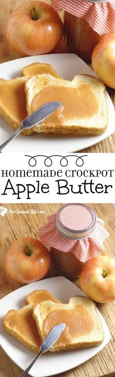 Homemade Crockpot Apple Butter