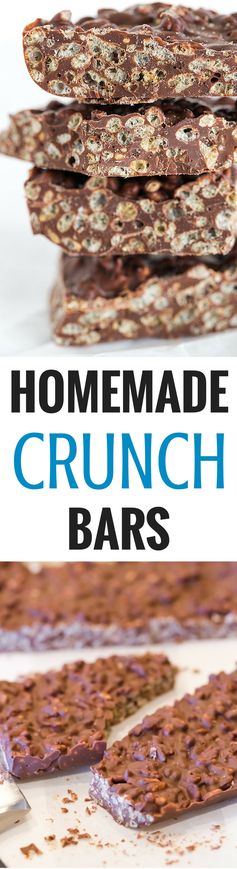 Homemade Crunch Bars