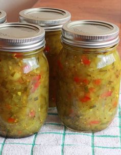 Homemade Dill Pickle Relish
