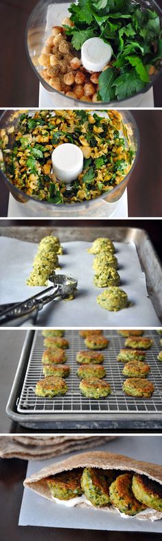 Homemade Falafel with Tahini Sauce