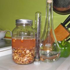 Homemade Frangelico (Hazelnut Liqueur