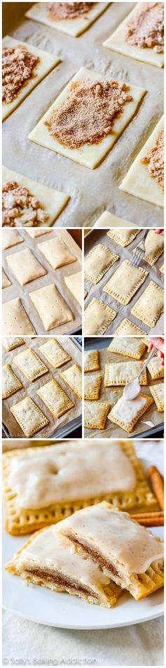 Homemade Frosted Brown Sugar Cinnamon Pop-Tarts