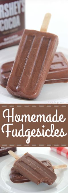 Homemade Fudgesicles