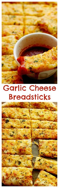 Homemade Garlic Cheese Breadsticks