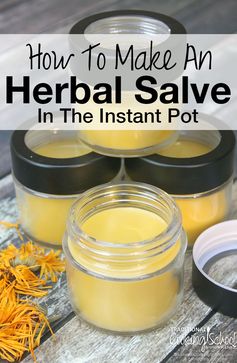 Homemade Herbal Salve In The Instant Pot