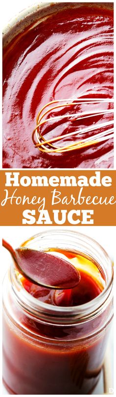 Homemade Honey Barbecue Sauce