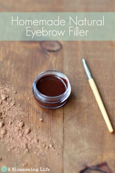 Homemade Natural Eyebrow Filler