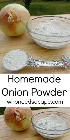 Homemade Onion Powder