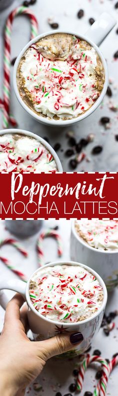 Homemade Peppermint Mocha (Video!