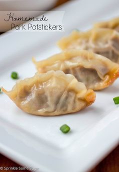 Homemade Pork Potstickers