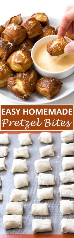 Homemade Pretzel Bites