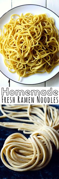 Homemade Ramen Noodles from Scratch