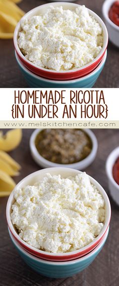 Homemade Ricotta Cheese