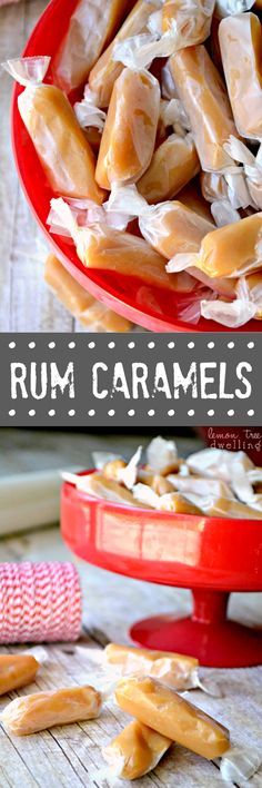 Homemade Rum Caramels