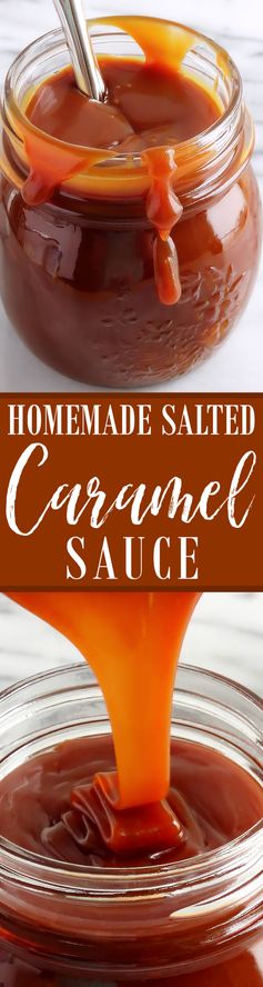 Homemade Salted Caramel Sauce - Best Ever