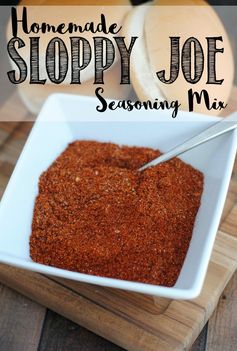 Homemade Sloppy Joes Seasoning