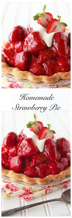 Homemade Strawberry Pie