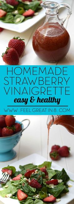 Homemade Strawberry Vinaigrette