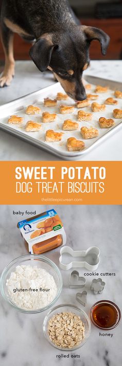 Homemade Sweet Potato Dog Biscuit Treats