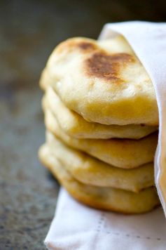 Homemade Vegan Naan Bread