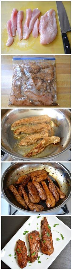 Honey balsamic chicken tenders