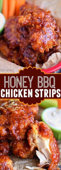 Honey BBQ Chicken Strips